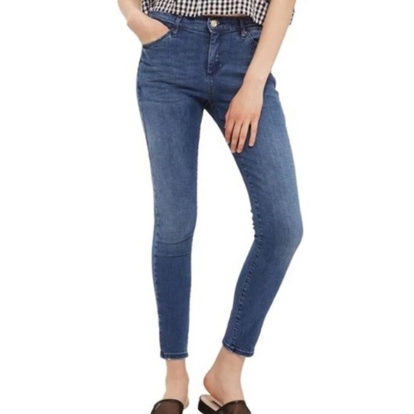 Topshop Jeans | Topshop Moto Sidney Jeans | Color: Blue | Size: 28 | Steffsfinds's Closet